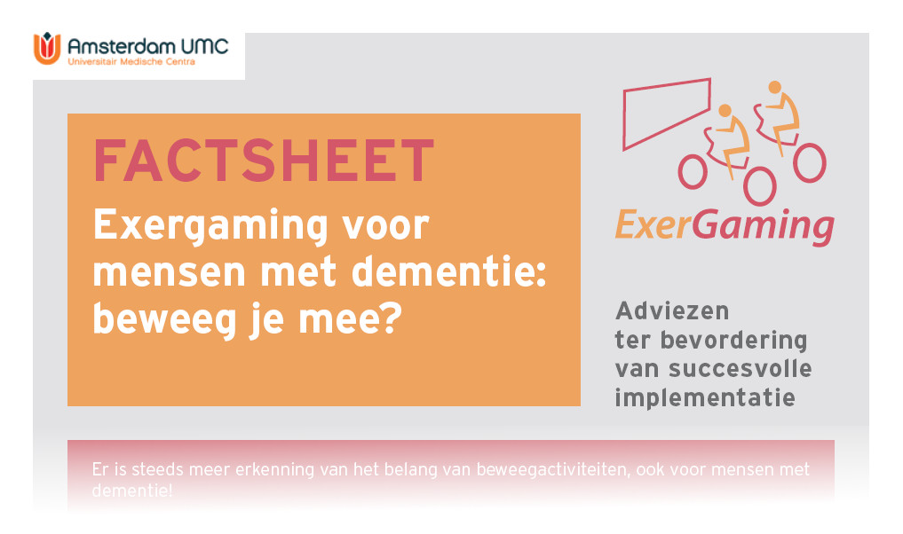Exergaming factsheet (Dutch)